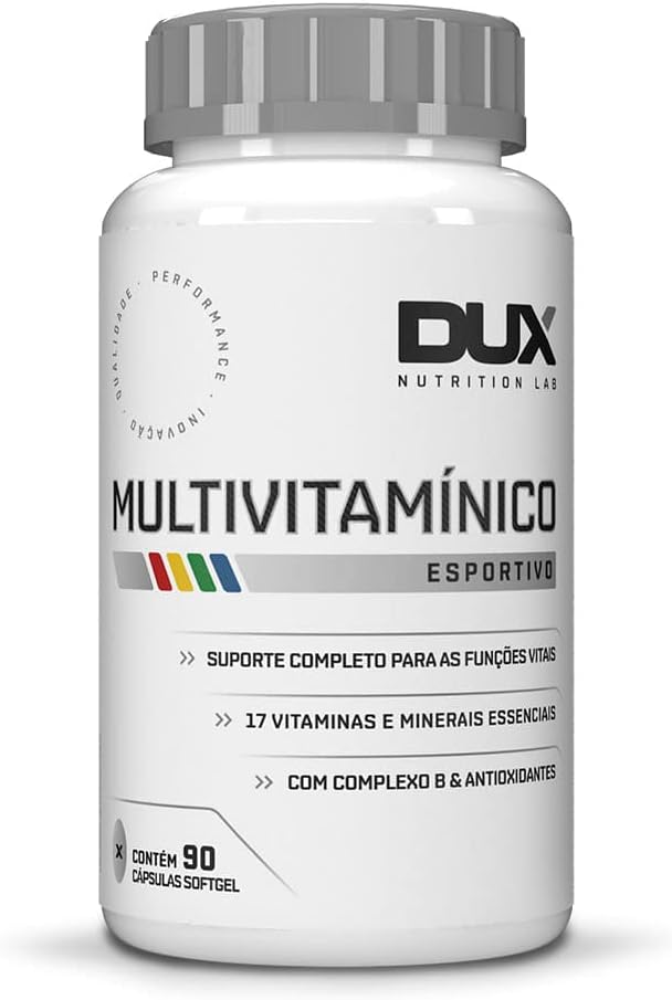 Dux Nutrition Multivitaminico Pote 90 Capsulas