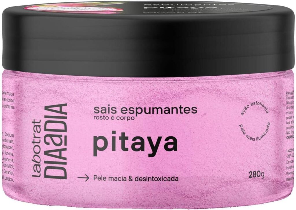 Labotrat Sais De Banho Espumantes Para O Rosto E Corpo Labotrat Pitaya Esfolia