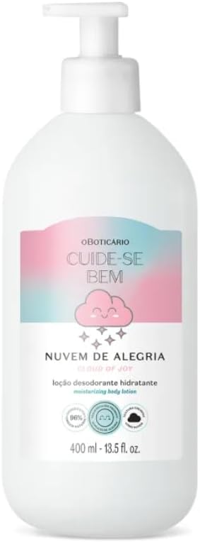 Locao Hidratante Desodorante Corporal Cuide se Bem Nuvem de Alegria 400ml