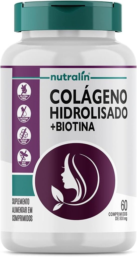 Nutralin Colageno Hidrolisado Biotina 60 Comprimidos
