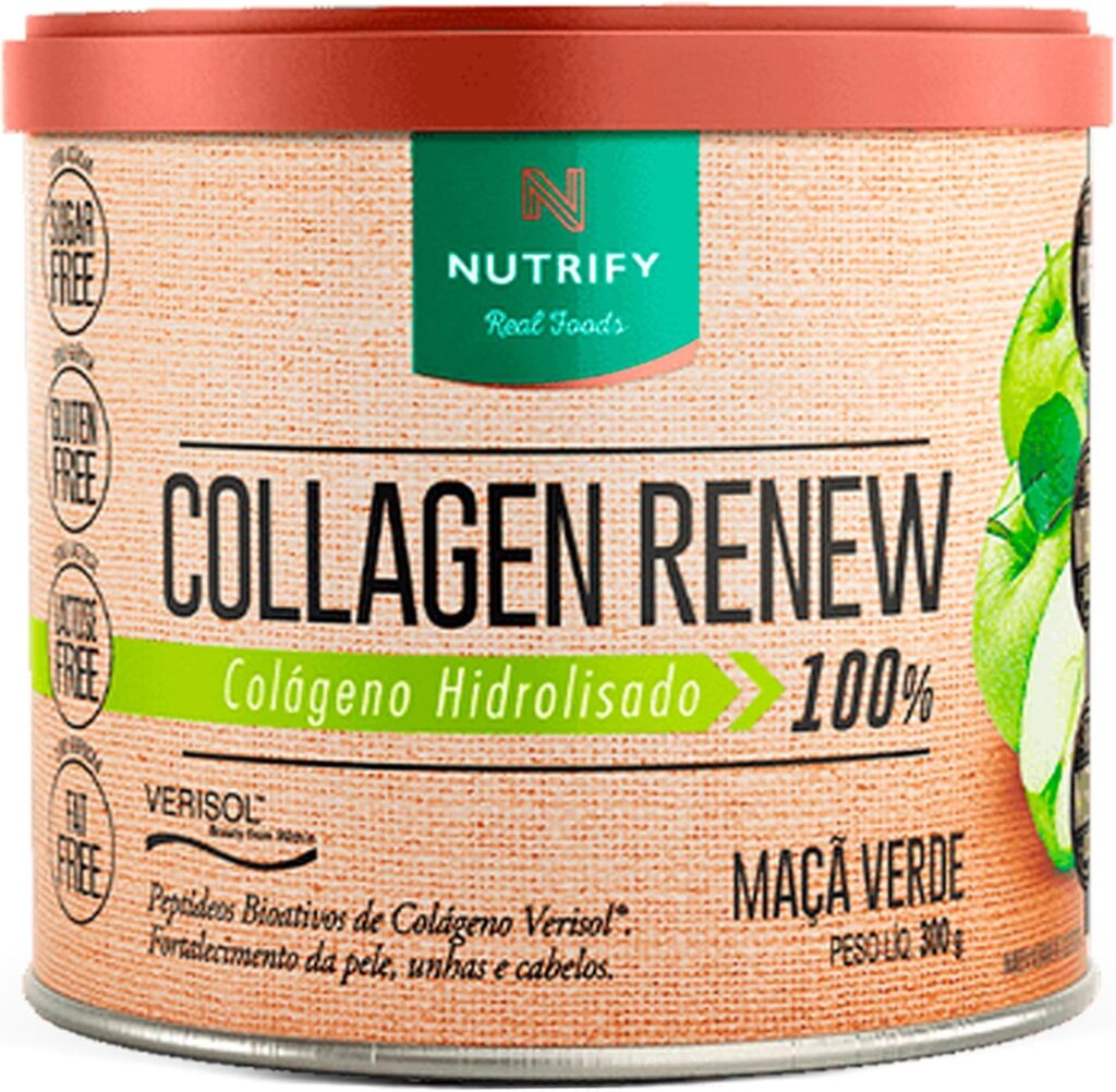 Nutrify Colageno Collagen Renew Verisol 300g Maca Verde