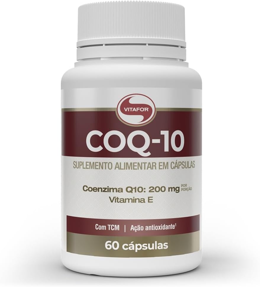 Vitafor Coenzima Q10 200mg 60 Capsulas