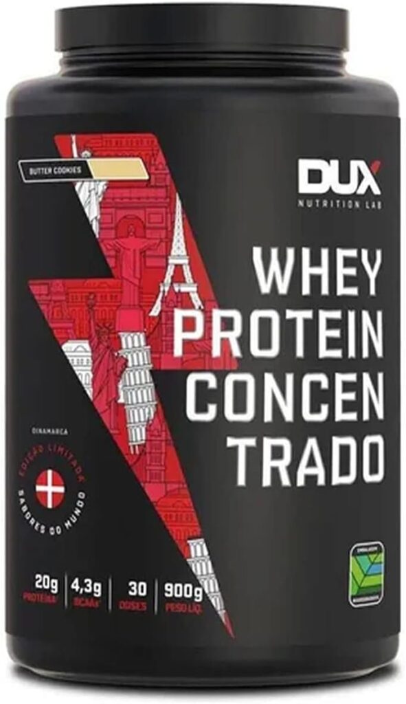 Whey Protein Concentrado Sabores do Mundo Butter Cookies Dinamarca