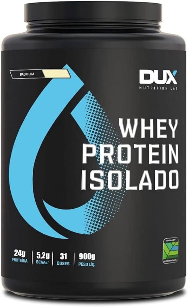 Whey Protein Isolado Baunilha Pote 900g