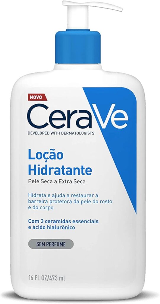 CeraVe Locao Hidratante Corporal com textura Fluida e Acido Hialuronico 1