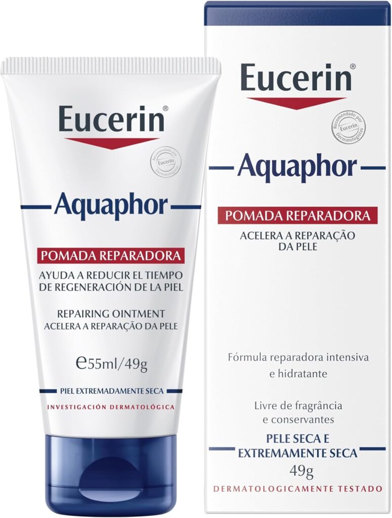 EUCERIN Pomada Reparadora Aquaphor 50ml Hidratacao Intensiva Hidratante Corporal