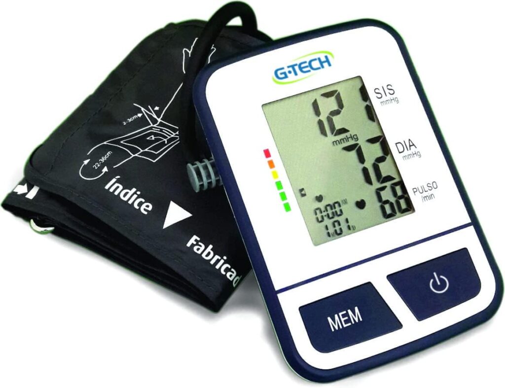G Tech BSP11 Aparelho de Pressao Digital Automatico de Braco22 36cm
