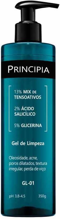 Gel de Limpeza Principia 2 Acido Salicilico 5 Glicerina com 350g