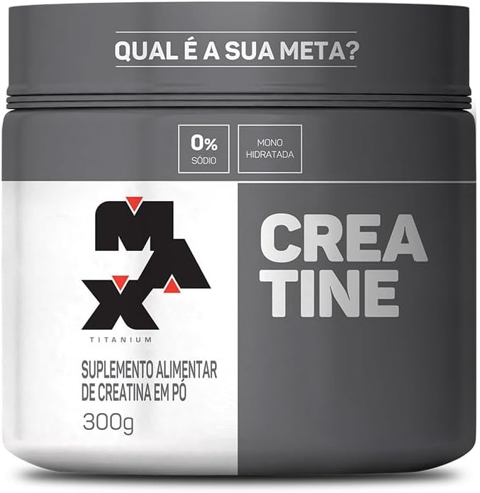 Max Titanium Creatina Suplemento alimentar de creatina em po 300g
