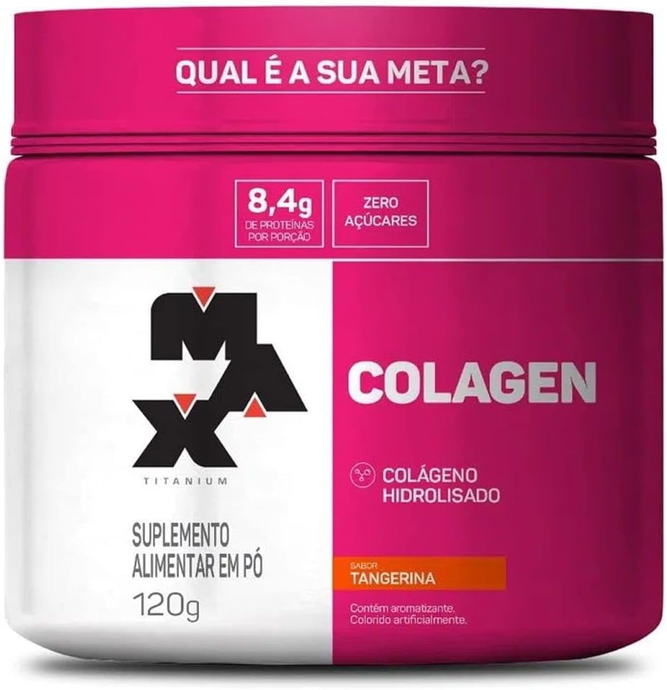 Colageno Hidrolisado Colagen 120g Tangerina