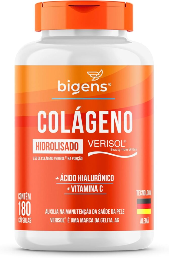 Colageno Hidrolisado Verisol com Acido Hialuronico e Vit