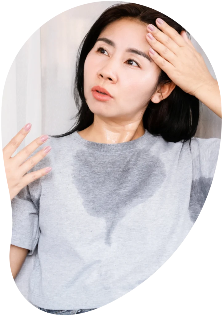 mulher-suando-por-causa-do-calor