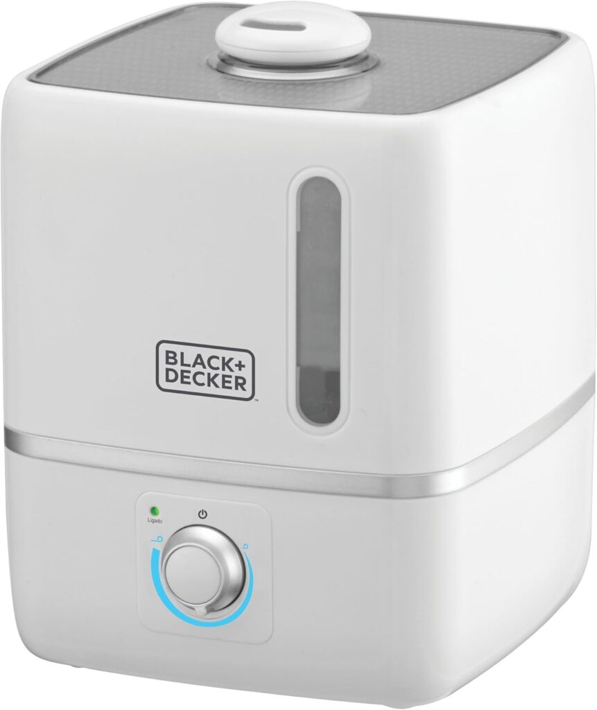 BLACKDECKER Umidificador de Ar Pratico e Portatil com Capacidade de 25L