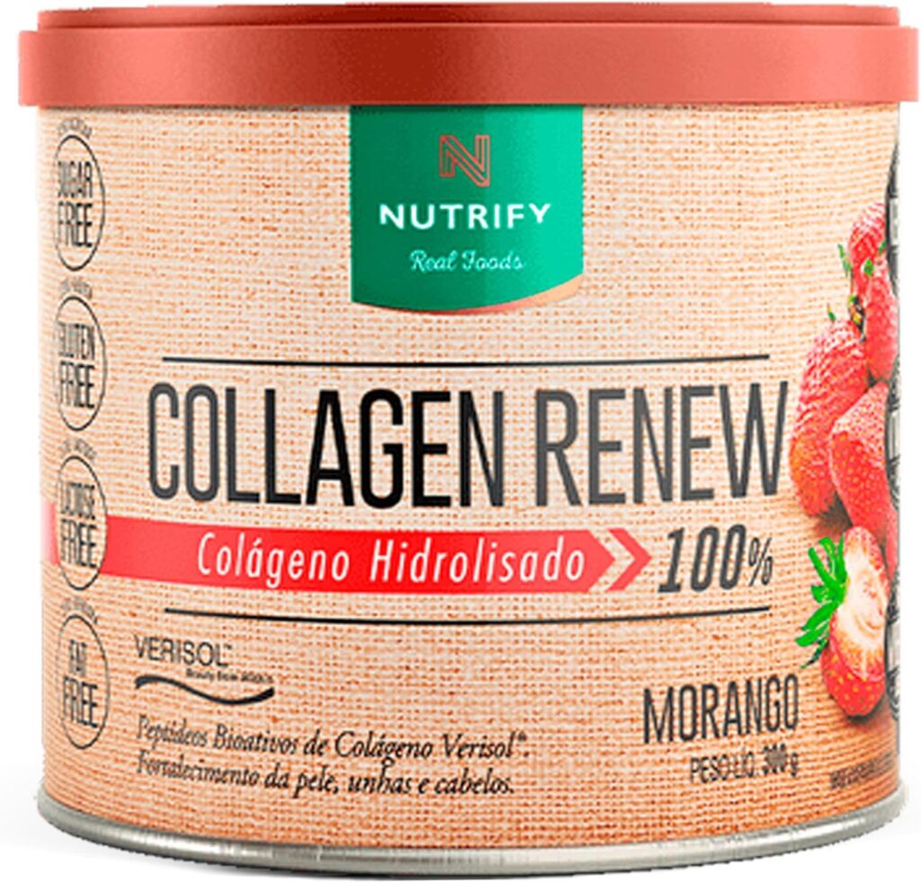 Collagen Renew Verisol 300g Morango Nutrify