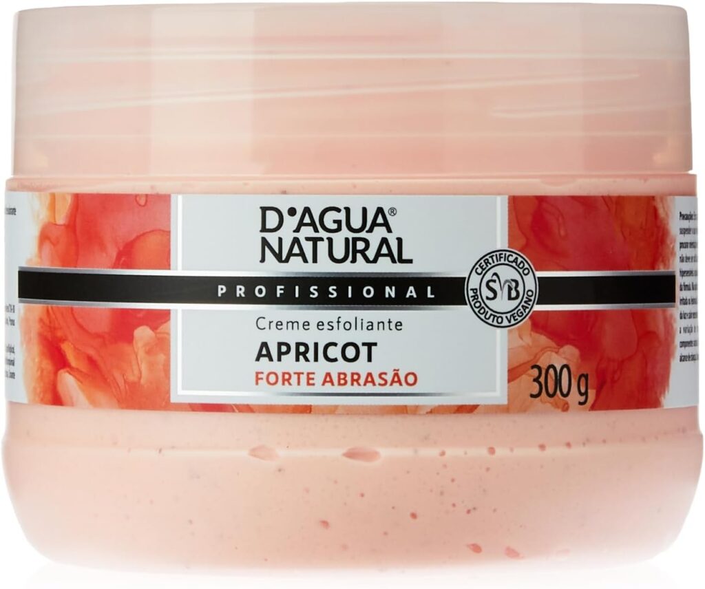DAGUA NATURAL Creme Esfoliante Apricot Forte Abrasao DAgua Natural 300 G
