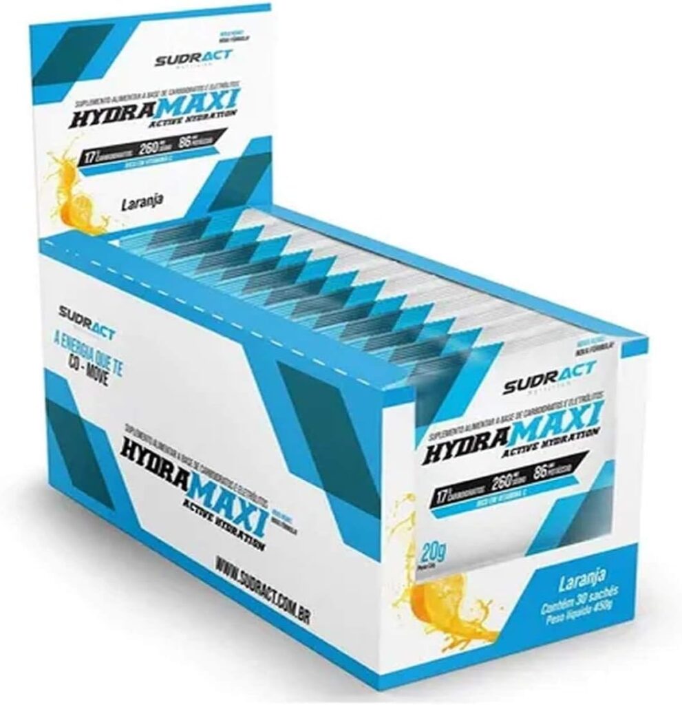 Isotonico Em Po 25 Saches 20G Laranja Nutrition