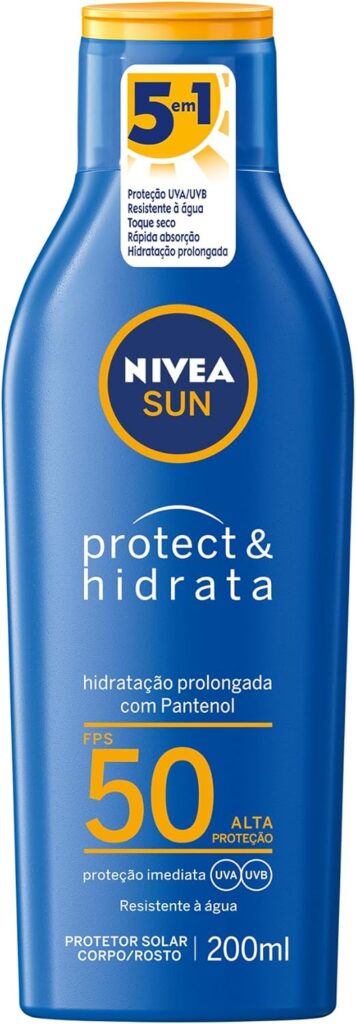NIVEA SUN Protetor Solar Protect Hidrata FPS 50 200ml