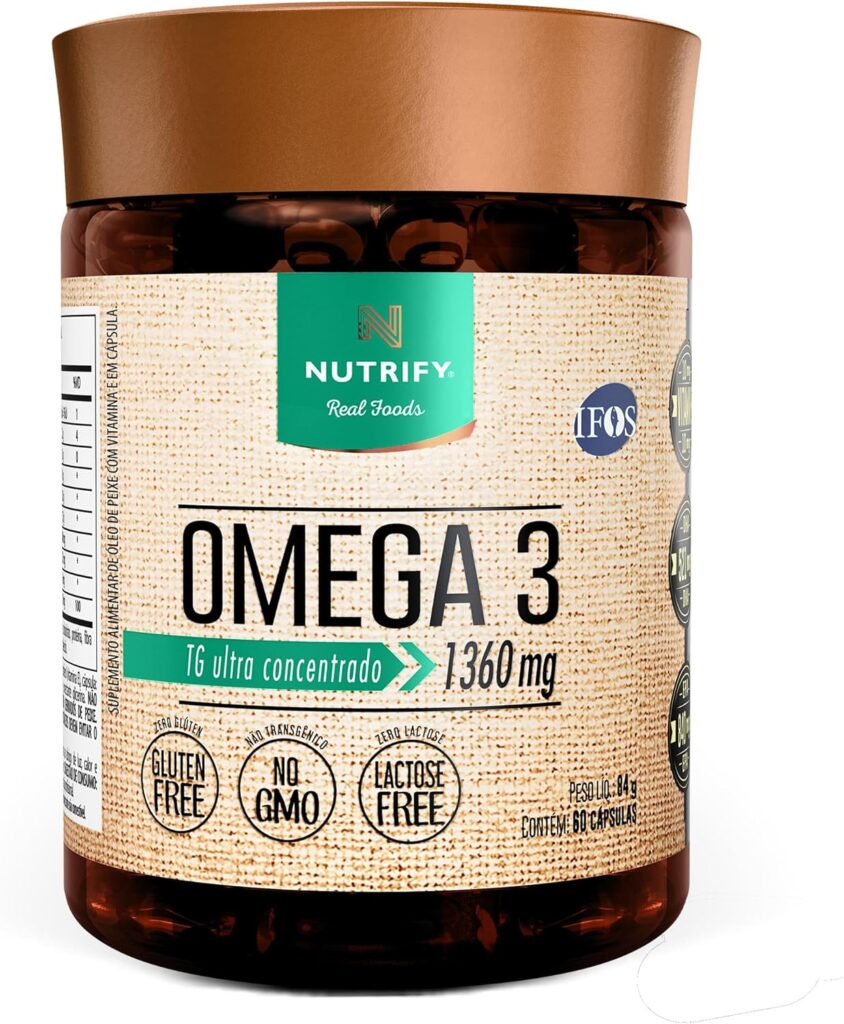 Omega 3 1360mg 60 Capsulas Nutrify