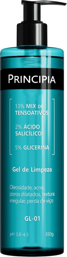 PRINCIPIA Gel de Limpeza Facial 2 Acido Salicilico 5 Glicerina GL 01 com 350g