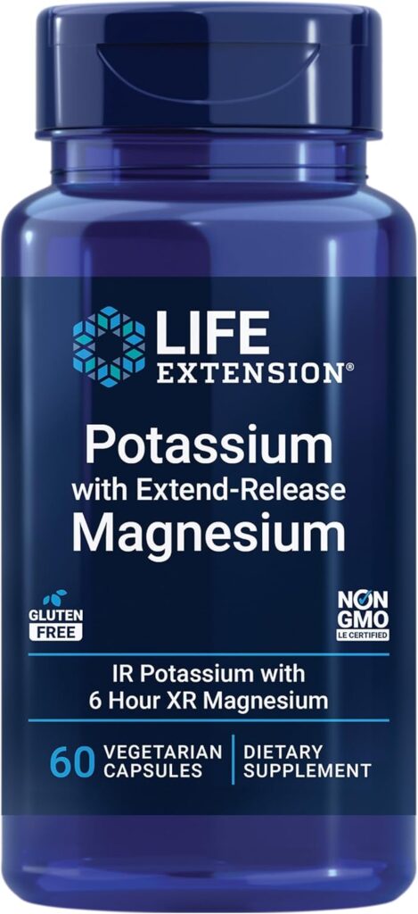 Potassium e Magnesium Potassio e Magnesio 60 caps Life Extension