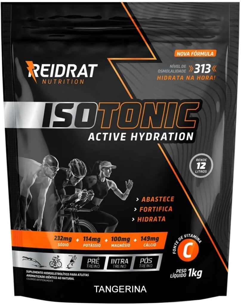 Reidrat Isotonic Active Hydration 1000G Refil Tangerina