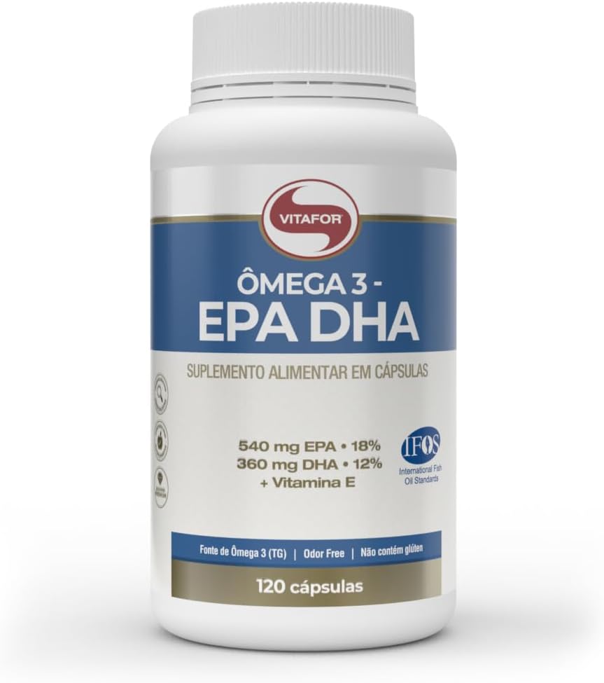 Vitafor Omega 3 EPA DHA 120 Capsulas