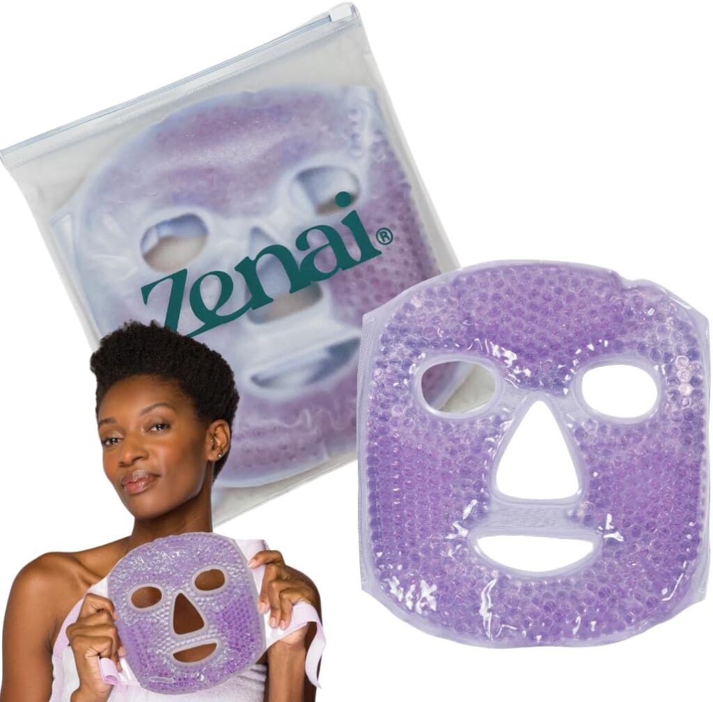 Zenai Mascara Facial em Gel Relaxante Quente ou Fria Double Face